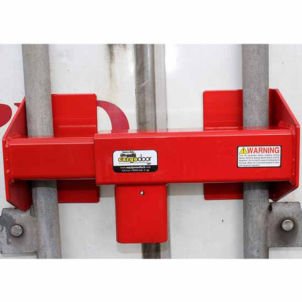 Heavy Duty Powder-Coated Steel Cargo Door Lock With Combination Lock