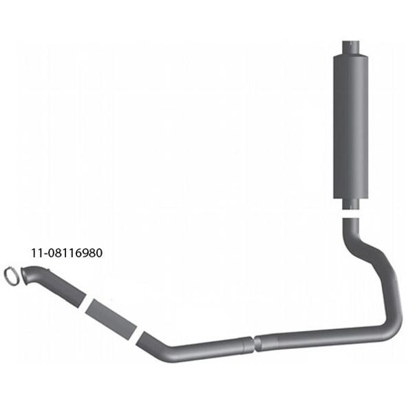BESTfit Turbo Pipe Replaces 4ME-21698 For Mack R & RD