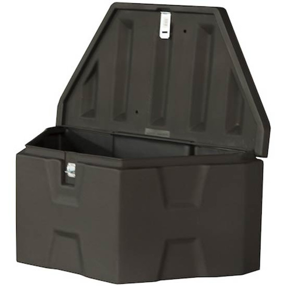 Black Poly Trailer Tongue Truck Tool Box 18 X 19 X 36 Inch