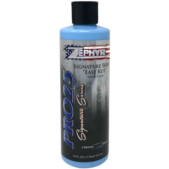 Zephyr Pro-25 Signature Series Metal Polish - 16 Oz