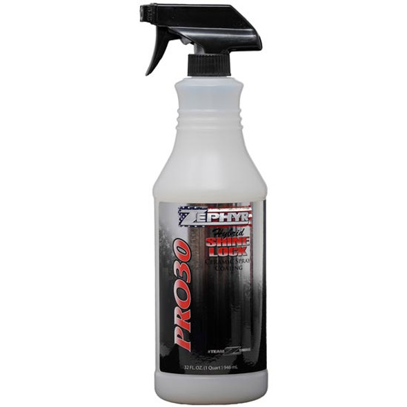 Zephyr Pro 30 Lock Ceramic Spray Coating For Paint, Glass, Exterior Moldings & Trim - 32 Oz.