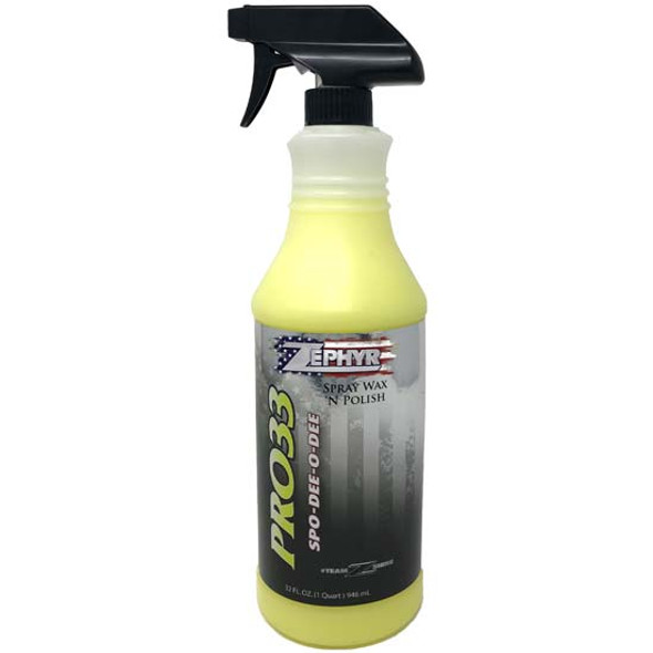 Pro 33 Spo-Dee-O-Dee Spray Wax  N Polish - 32 Oz