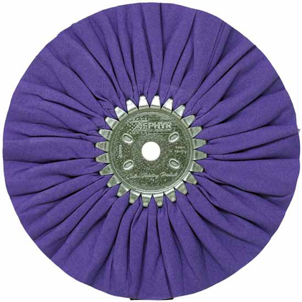 10 Inch Purple-Lea Airway Cotton Mill Treat Standard Buffing Wheel