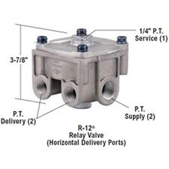 Air Valve R12H Relay 4 PSI