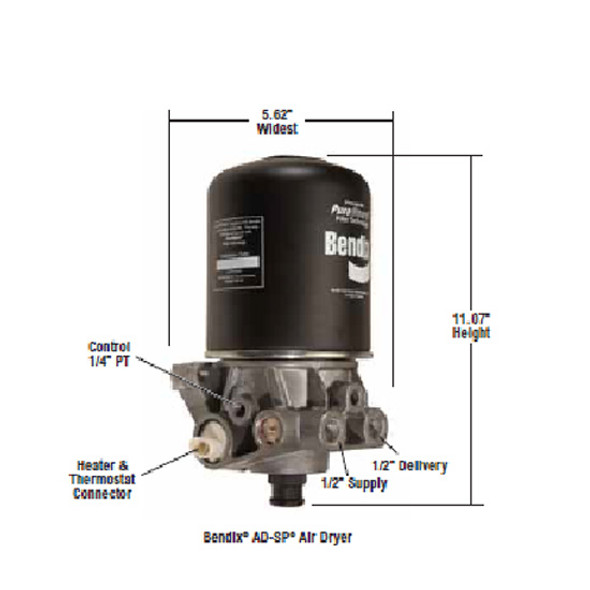 12 Volt Air Drier ADSP 12 Volt Air Drier ADSP