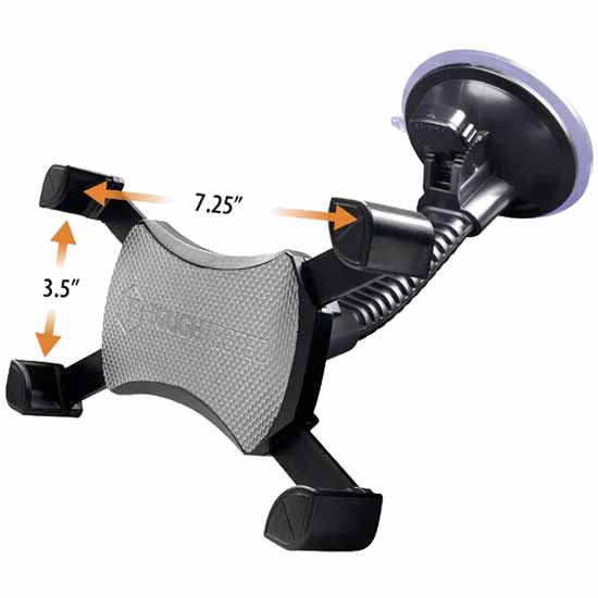 Adjustable Windshield Phone Mount W/ 360 Degree Rotation