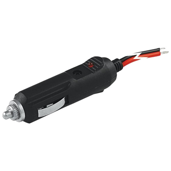 12V Inline CB Power Cable W/ 4 Inch Leads
