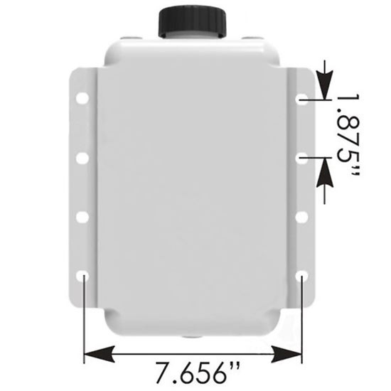 Windshield Washer Reservoir With Pump Replaces FLM065400 For Freightliner, Thomas & Blue Bird Bus