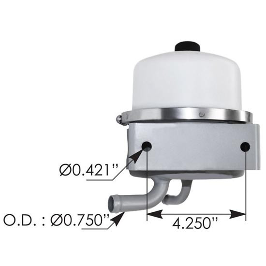 Power Steering Reservoir For Freightliner Century, Columbia & Coronado