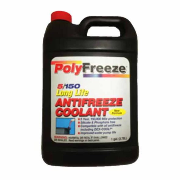 5/150 Long Life Antifreeze Coolant Red - 1 Gallon