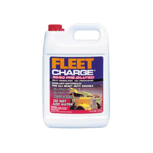 Fleet Charge Pre-Mixed 50/50 Coolant- 1 Gallon