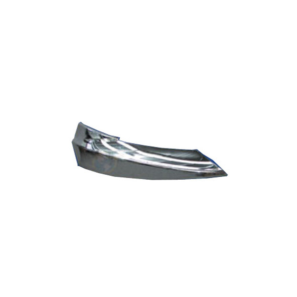 BESTfit Chrome-Plated Plastic Bumper Filler Panel For International ProStar Passenger Side