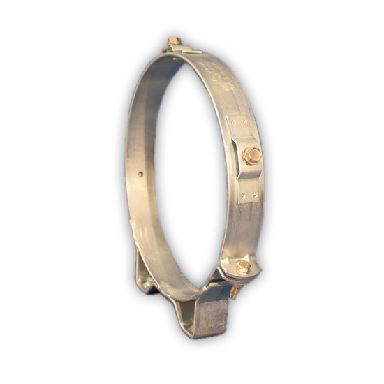 10 Inch Exhaust Shield Mounting Clamp For Kenworth T2000, T600, T800 & W900