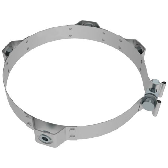 9 Inch Dia. Heat Shield Mounting Clamp For International Muffler