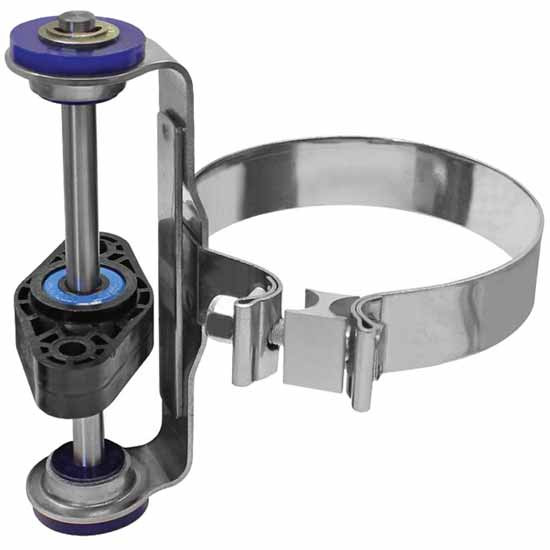 Poly Exhaust Clamp Assembly Mount For Peterbilt 388, 389