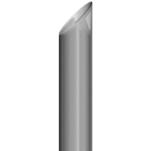 Lincoln Chrome 6 Inch OD Miter Cut Exhaust Stack - 108 Inch Length