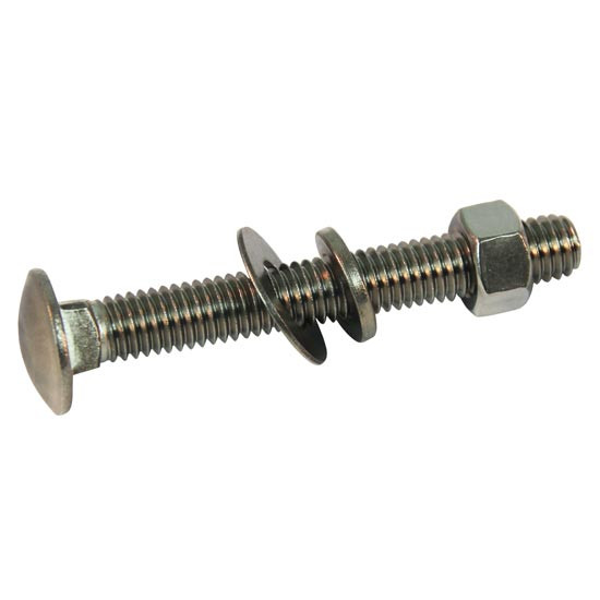 Exhaust Clamp Replacement Bolt Kit 18-8 Stainless Steel