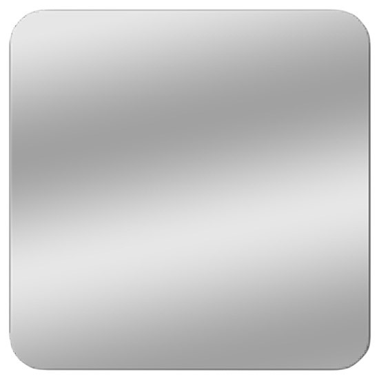 4 X 4 Inch Stainless Steel Permit Panel Plate