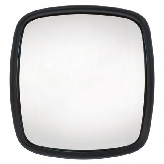 Chrome Small Auxiliary Heated Mirror For Freightliner Columbia Driver Or Passenger Side