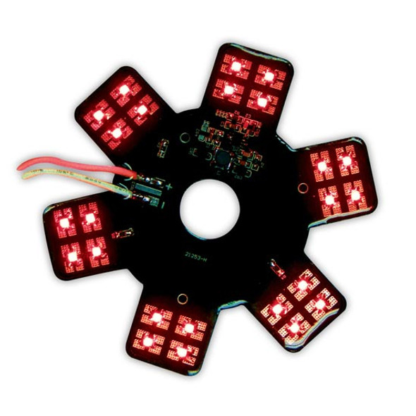 5 1/8 Inch Red Star Inner Air Cleaner LED W/ 24 Diodes For 13 Inch Donaldson & Vortox Air Breathers