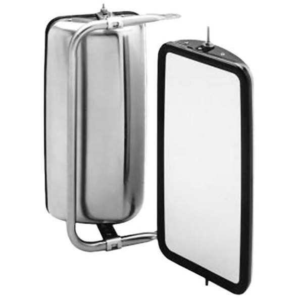 8 X 16 Inch Stainless Steel Heated Side Mirror Passenger Side