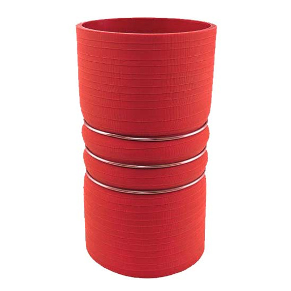 BESTfit 4 X 7 Inch Heavy Duty Red Silicone Hump Hose For Charge Air Coolers
