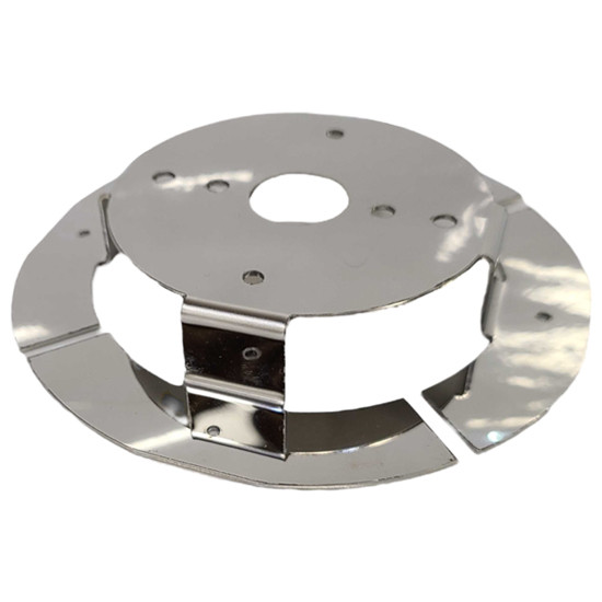 304 Stainless Steel Air Cleaner Top Screen Light Bracket For 4 Bolt Top Donaldson Breathers