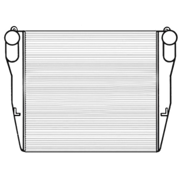 BESTfit Super Duty Charge Air Cooler Kit 30.669 X 33.661 Inch  For Peterbilt 357, 375, 377, 378, 379, 385 & 386