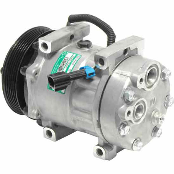 BESTfit AC Compressor With 6 Groove Clutch SD7H15 Style Assembly - Replaces ABP N83 304624