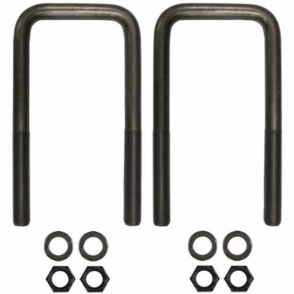 BESTfit 3/4 X 4 X 8.875 Inch U Bolt Kit Square Top