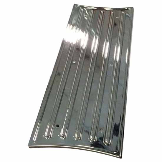 4 X 20 Inch Chrome-Plated Aluminum S1 Style Step Plate