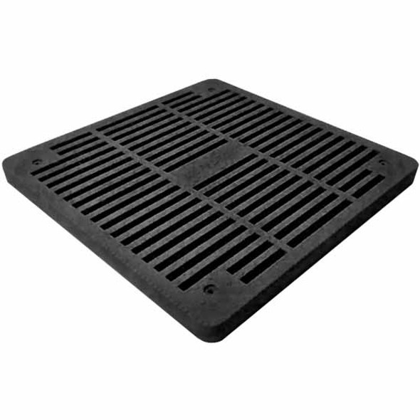 32 X 32 Inch Black HDPE Regrind Composite Tuff Deck With Mounting Hardware