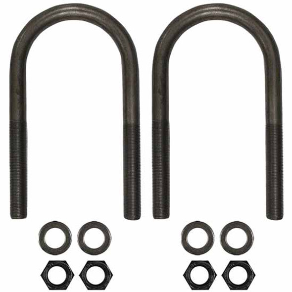 Round U Bolt Kit 3/4-16 x 4 x 8-3/8 Inch Grade 8