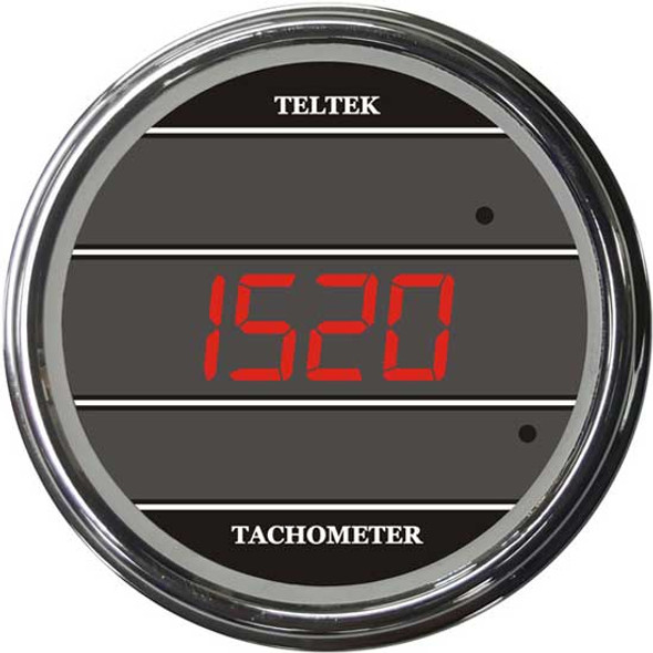 Red Digital Tachometer Gauge 0-8000 RPM