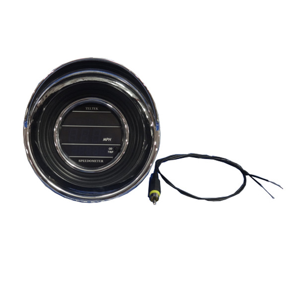 Blue Digital 0-150 MPH Speedometer, Odometer & Trip Meter Gauge For Kenworth