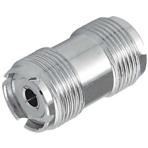 Double Female PL-259 Coax Connector