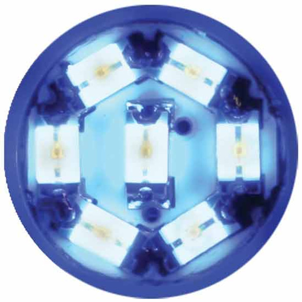194/168 Dome Type 7 Blue LED Light Bulb