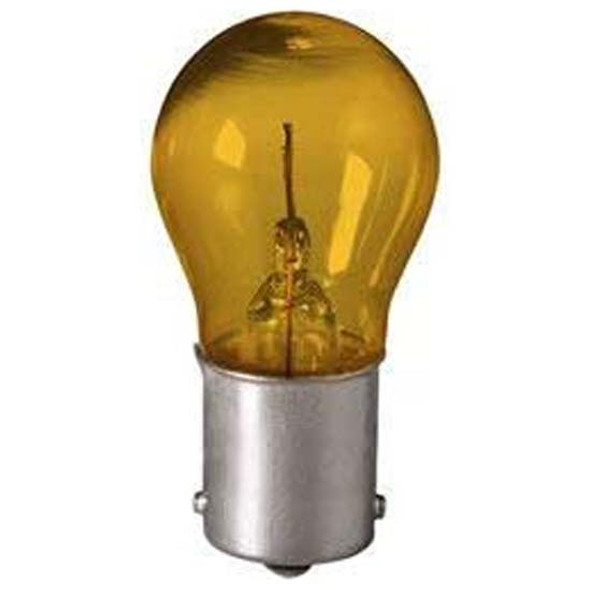 Amber Incandescent Bulb, 12V 21 Watt