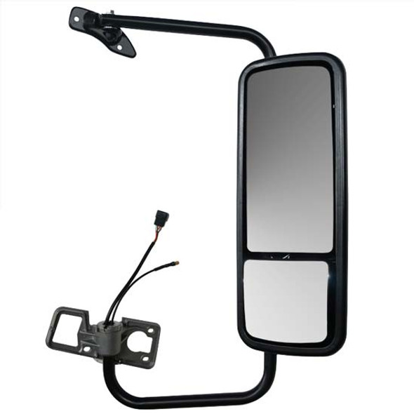 BESTfit Black Heated Power Mirror Assembly For Freightliner Columbia Passenger Side