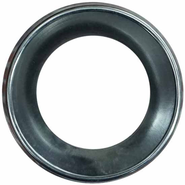 2 Inch Chrome Round Screwless Light Bezel