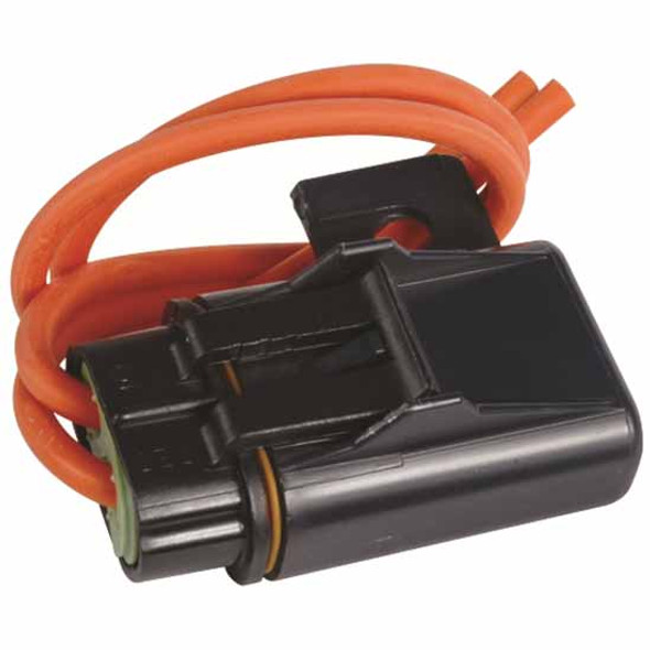1-30 AMP ATC/ATO In-Line Fuse Holder W/ 8 Inch 12 AWG Orange Wire