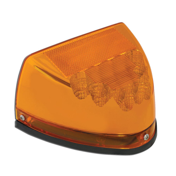 Amber LED Amber Lens Spyder Series Turn Signal Light  For Peterbilt 378 & 379