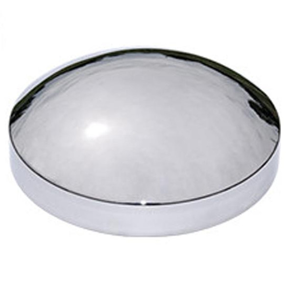 Stainless Steel Rear Baby Moon Hub Cover For 8.5 Inch Axle Diameter With .625 Inch Studs