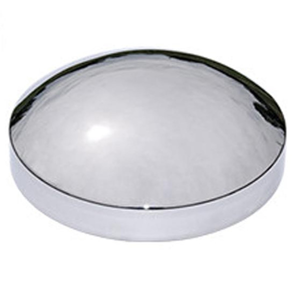 Stainless Steel Rear Baby Moon Hub Cover For 8.5 Inch Axle Diameter With .75 Inch Studs