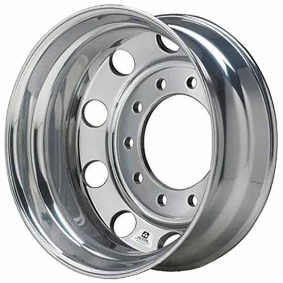 22.5 Inch Aluminum Dura Bright EVO 10 Lug Drive Wheel