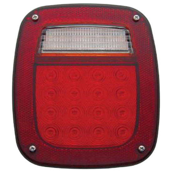 LED Universal Combination Tail & Back Up Light W/ License Light - Passenger Side