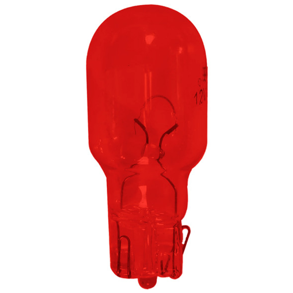 912 Red Mini Incandescent Light Bulbs 1 Amp. 12 Volt - Pack Of 2