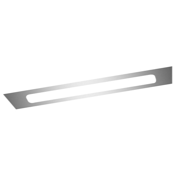 Stainless Steel Bumper Center Accent Trim Volvo VNL Gen II & Gen III