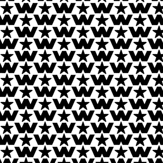 Custom Punched Grille Insert With Punched Ws & Stars Western Star 4964EX Constellation