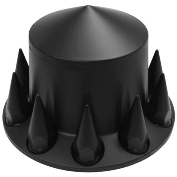 33MM Black Plastic Rear Hub Pilot Top Hat Spike Nut Covers